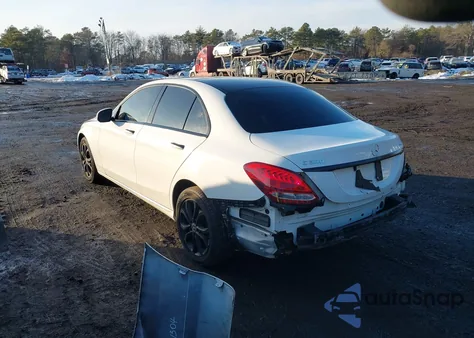 2017 Mercedes-Benz C 300 4Matic from USA, damaged, VIN 55SWF4KB4HU219800